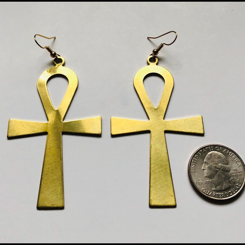 Ankh Earrings (Large)